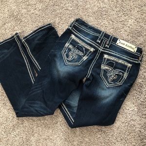 SOLD Rock Revival Bling Jeans